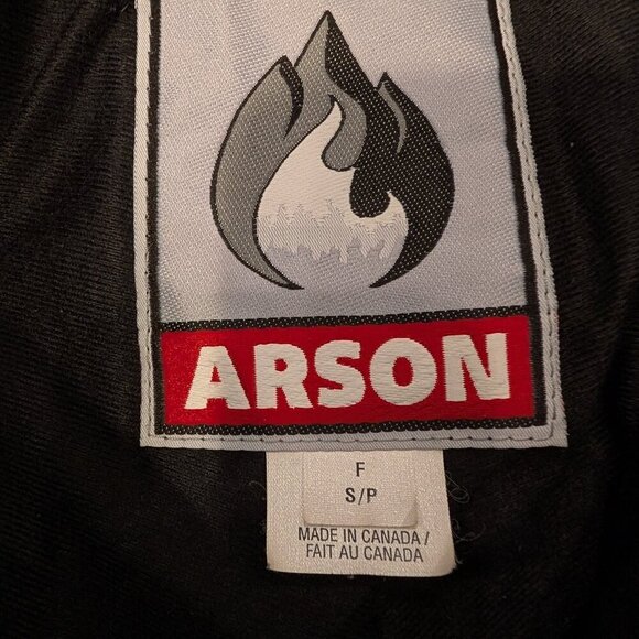 Arson Ski Pants Blue Vented Pockets Fleece Lined Winter Snow Ski Gear - Size S - Picture 9 of 9